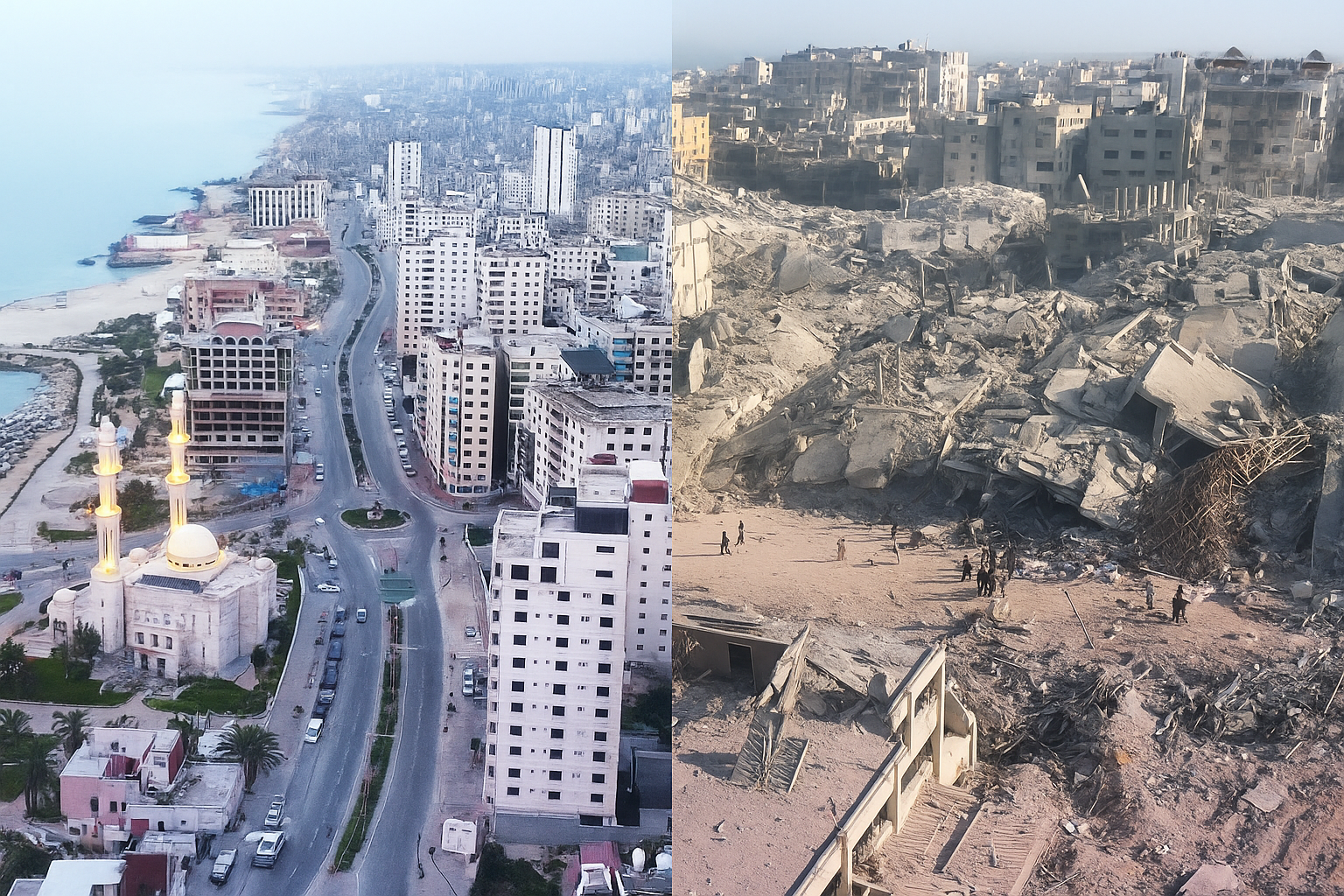 Rebuilding Gaza infrastructure